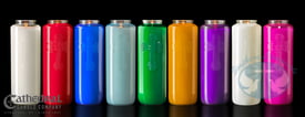 6- Day Glass Bottle Devotional Candle - Case of 12