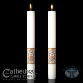 Investiture Complementing Candles- Pair