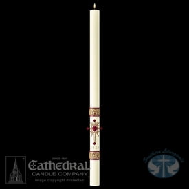 Sacred Heart Paschal Candle
