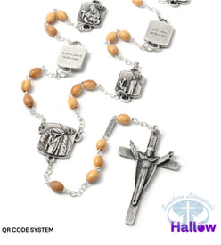 Rosary Stations of the Cross Chaplet wtih QR Code