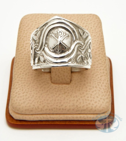 Chi Rho Ring2- Item BB-M9-D