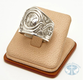 Chi Rho Ring2- Item BB-M9-D