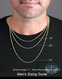 14K White Gold 2.8mm Diamond-Cut Rope Chain