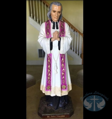 St John Vianney Statue - 33 inches