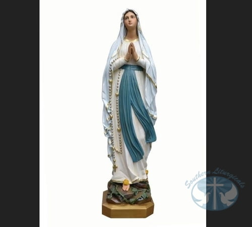 Our Lady of Lourdes Statue 24 inches
