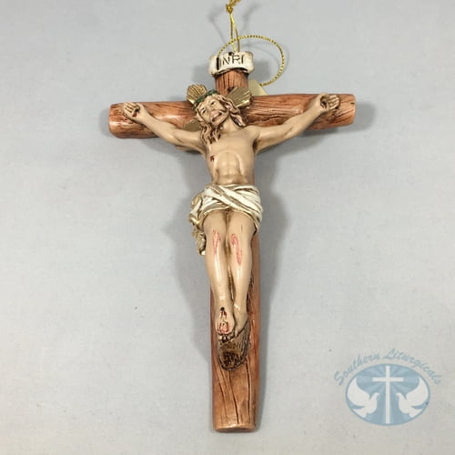 Small Crucifix Wall Statuary