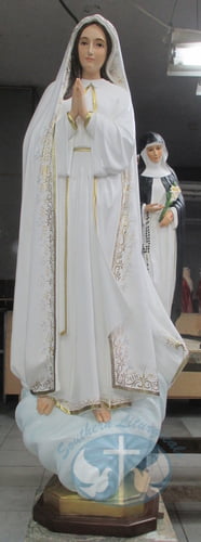 Our Lady of the Fatima Statue - 60 Inches