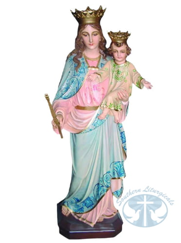 Our Lady Help of Christians statue- 72 Inches