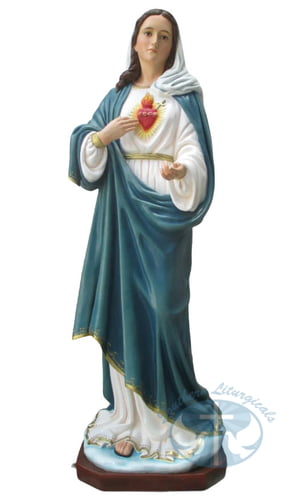 Immaculate Heart of Mary Statue- 48 Inches