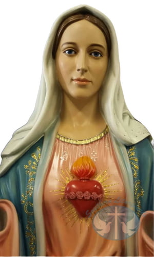 Immaculate Heart of Mary Statue- 57 Inches