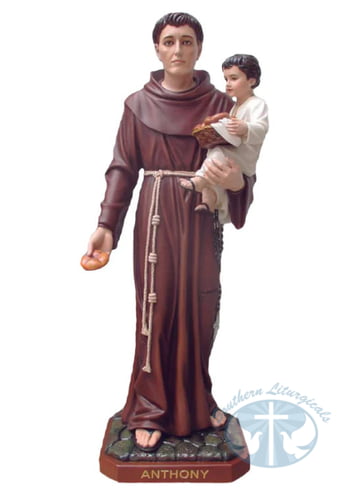 St Anthony 48 inch Statue