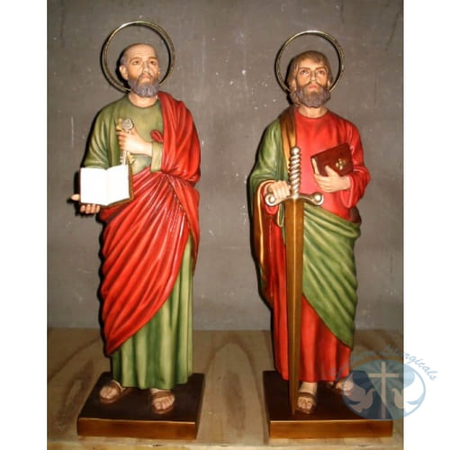 St Peter and St Paul Statues- 32 Inches
