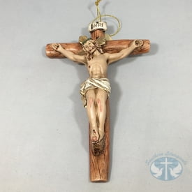 Small Crucifix Wall Statuary