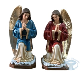 26 inch adoring angel statue