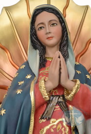 Our Lady of the Guadalupe Statue - 38 Inches