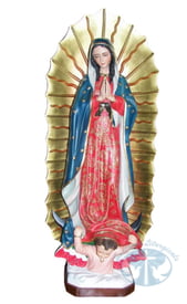 Our Lady of the Guadalupe Statue - 38 Inches