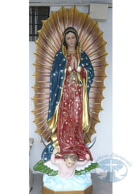 Our Lady of the Guadalupe Statue - 92 Inches