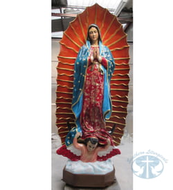 Our Lady of the Guadalupe Statue - 92 Inches