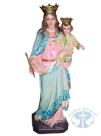Our Lady Help of Christians statue- 72 Inches