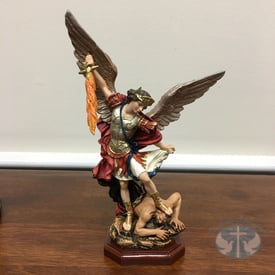 Saint Michael 11 inch Indoor Statue