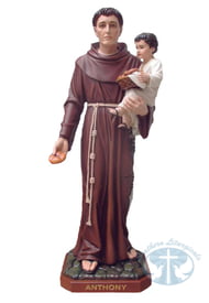 Statues 24" and up St Anthony 48 inch Statue