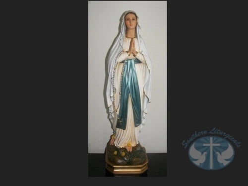 Our Lady of Lourdes 17 inch