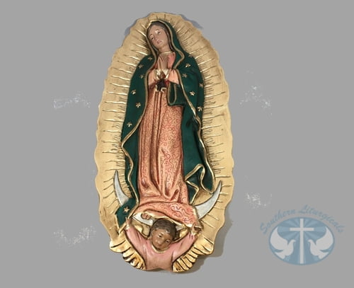 Our Lady of Guadalupe Plaque- Large